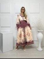 ⁦חליפה חצאית מקסי⁩ – תמונה ⁦5⁩