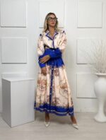 ⁦חליפה חצאית מקסי⁩ – תמונה ⁦3⁩