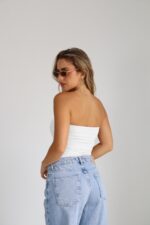 ⁦בגד גוף סטרפלס כיווץ⁩ – תמונה ⁦2⁩