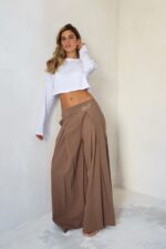 ⁦מכנס פשתן ערב⁩ – תמונה ⁦3⁩