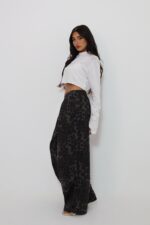 ⁦מכנס דגמ״ח מנומר  אפור⁩ – תמונה ⁦2⁩