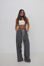 ⁦מכנס משובץ⁩ – תמונה ⁦2⁩