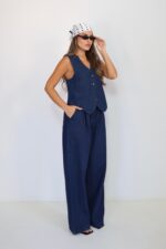 ⁦חליפה וסט גינס⁩ – תמונה ⁦2⁩