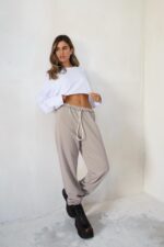 ⁦מכנסי מודל גומי ברגל⁩ – תמונה ⁦4⁩