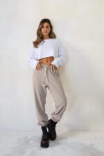 ⁦מכנסי מודל גומי ברגל⁩ – תמונה ⁦3⁩