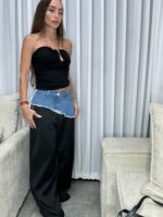 ⁦מכנס חגורה גינס⁩ – תמונה ⁦2⁩