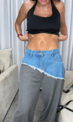 ⁦מכנס חגורה גינס⁩ – תמונה ⁦2⁩