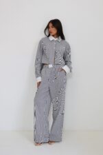 חליפה ליני פסים