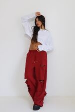 ⁦‏מכנס קרעים⁩ – תמונה ⁦2⁩