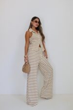 ⁦חליפה וסט פסים⁩ – תמונה ⁦3⁩