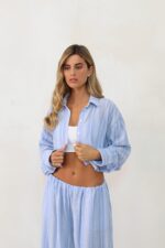 ⁦חליפה אלאדין קרופ פסים⁩ – תמונה ⁦5⁩