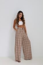 מכנס משובץ ערב