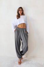 ⁦מכנס סטון וואש בלון⁩ – תמונה ⁦5⁩