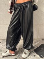 ⁦מכנס עור לוז⁩ – תמונה ⁦4⁩