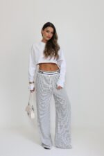 מכנס וואנג פסים