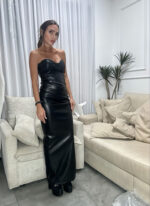 ⁦שמלה עור מחוך⁩ – תמונה ⁦3⁩