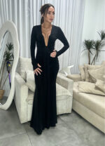 שמלה לילית שרוול