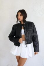 גקט עור נויה