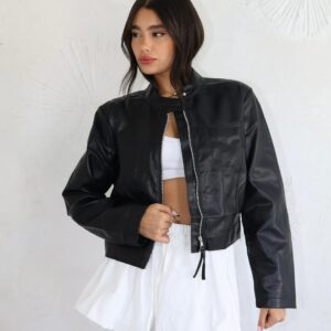 גקט עור נויה