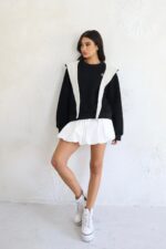 חולצה  מייגן שחור