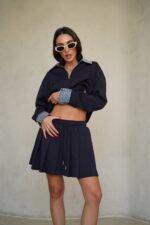 ⁦חליפה חצאית מיו⁩ – תמונה ⁦2⁩