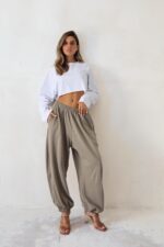 מכנס סטון וואש בלון