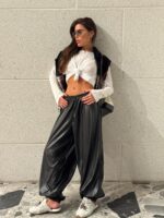 מכנס עור לוז