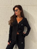 ⁦חליפה פולו קרדיגן⁩ – תמונה ⁦2⁩