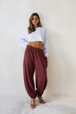 ⁦מכנס סטון וואש בלון⁩ – תמונה ⁦3⁩