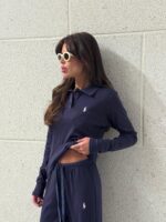 חליפה צווארון פולו