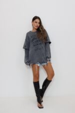 ⁦חולצה שרוול סטון⁩ – תמונה ⁦3⁩