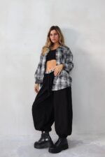 ⁦חליפהגקט משבצות⁩ – תמונה ⁦2⁩