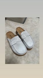 נעל כפכף סגור פלטפורמה גבוה