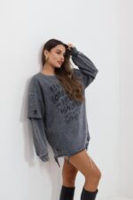 חולצה שרוול סטון