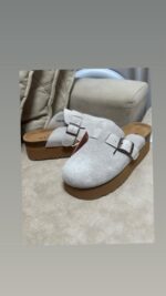 ⁦נעל כפכף סגור פלטפורמה גבוה⁩ – תמונה ⁦4⁩