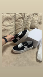 ⁦סניקרס סלין לבן⁩ – תמונה ⁦2⁩