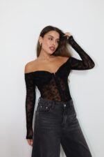 בגד גוף גב שיפון