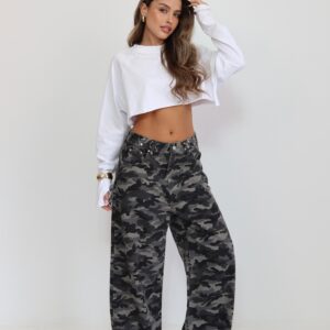 ג׳ינס קרסים צבאי