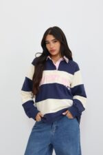 ⁦חולצה פסים פולו⁩ – תמונה ⁦3⁩