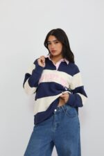 ⁦חולצה פסים פולו⁩ – תמונה ⁦4⁩