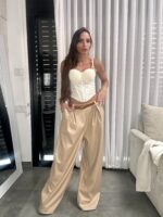 ⁦מכנס לוז עור⁩ – תמונה ⁦5⁩