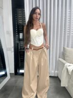 ⁦מכנס לוז עור⁩ – תמונה ⁦6⁩