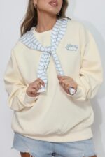 חולצה פוטר עם צעיף קפוצון