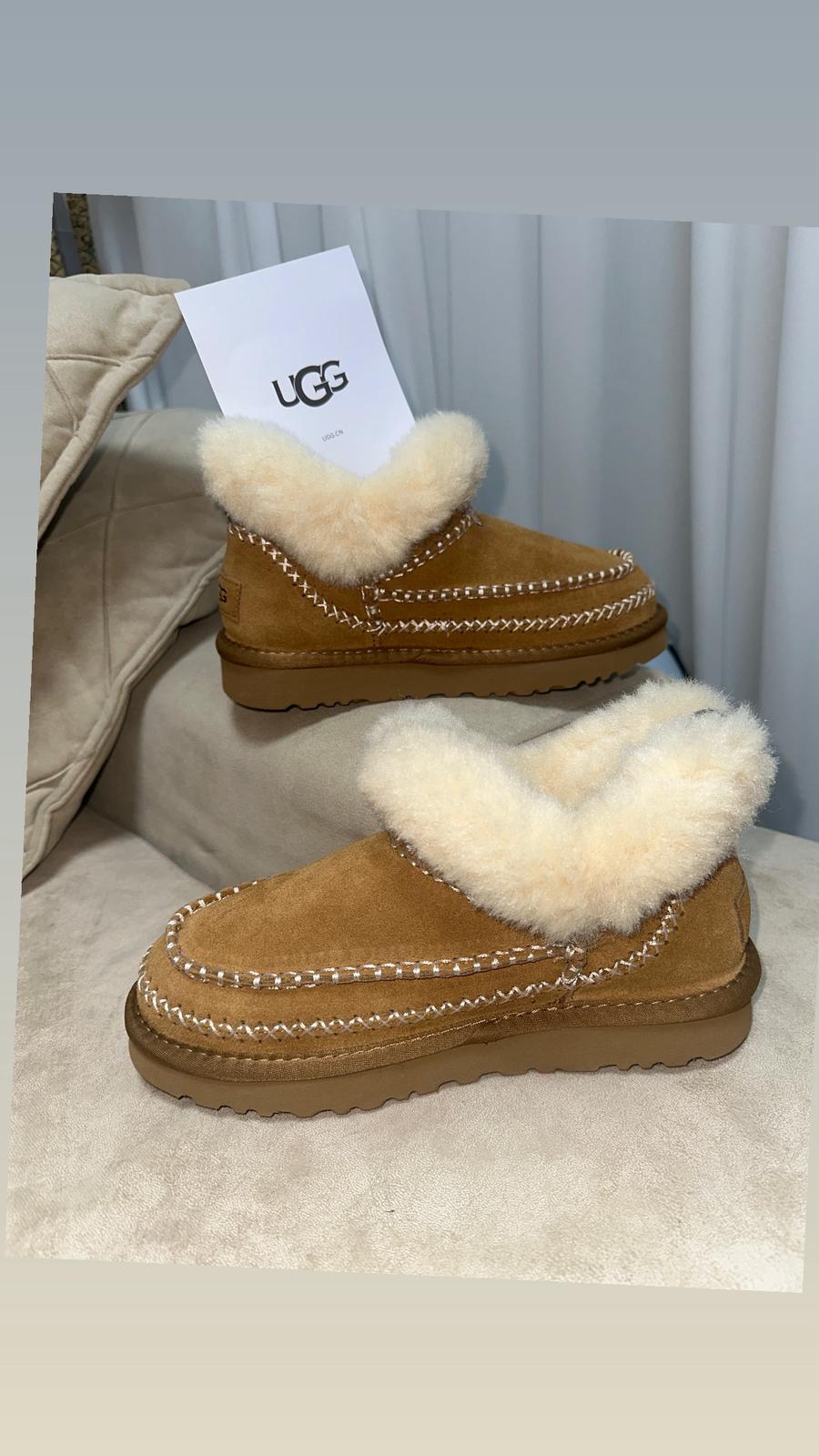 ca85535a-9974-431a-9bab-9d68a51cb7e3 מגף האג קצר עם תיפורים אינדיאני – תמונה 1