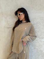 ⁦חליפה פולו סריג⁩ – תמונה ⁦2⁩