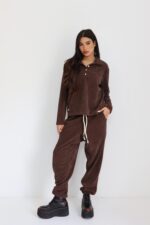 חליפה קורדרוי קובי כחול