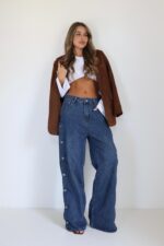 ⁦ג׳ינס כפתורים⁩ – תמונה ⁦7⁩