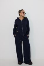 חליפה שפיץ ריץ רץ  כחול כהה