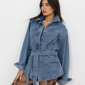 חולצה גקט גינס