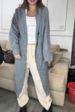 גקט סריג ארוך